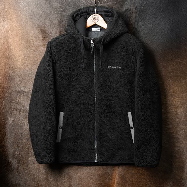 [95] 컬럼비아 후디드 플리스 자켓 블랙 