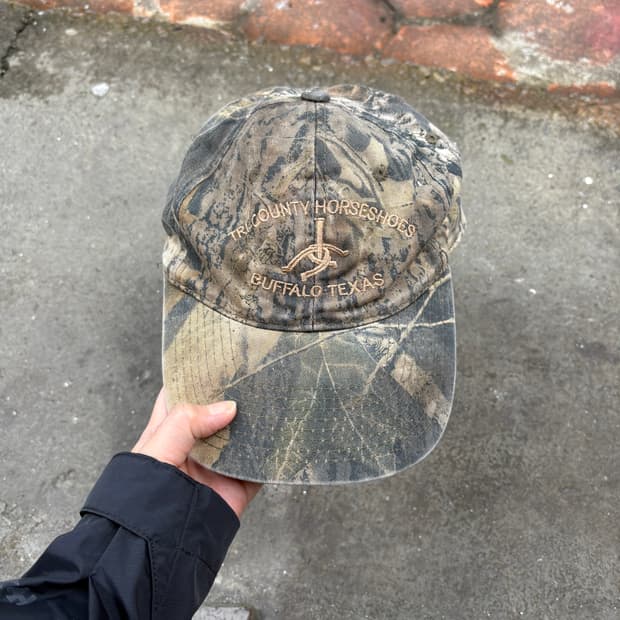 Vintage 빈티지 리얼트리 볼캡 모자