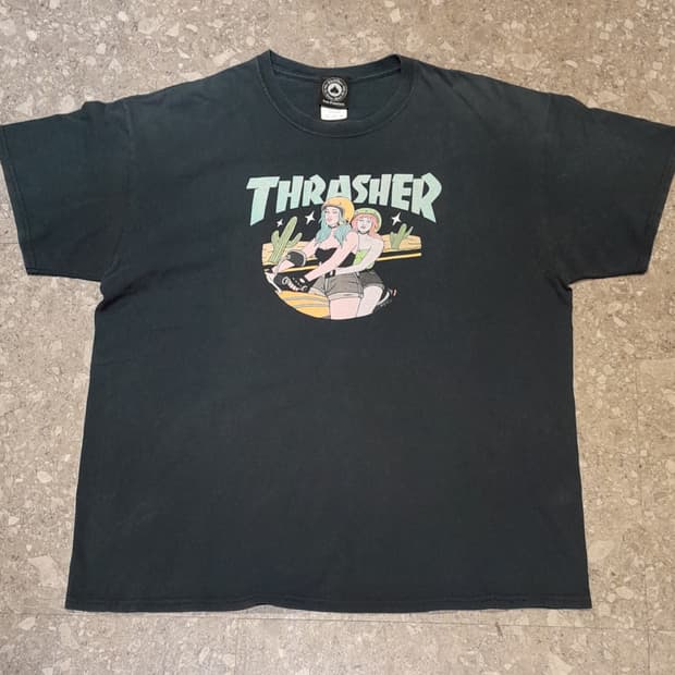 💥트레셔 빈티지 반팔 네이비 (XL)
