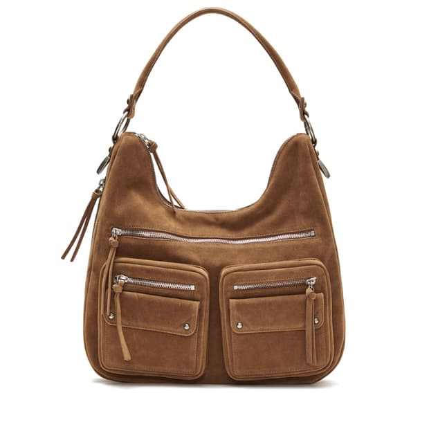 썬번프로젝트 더블 포켓 숄더백 (새상품)