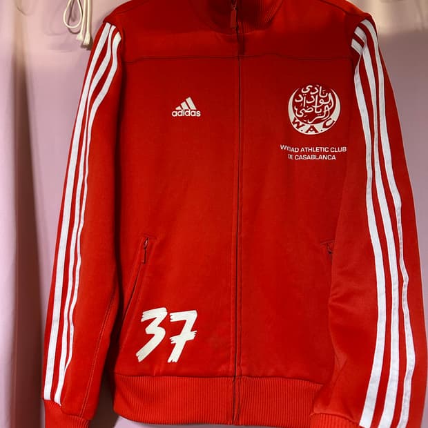아디다스져지 아디다스 카사블랑카 트랙탑 레드 아디다스 삼선 집업
