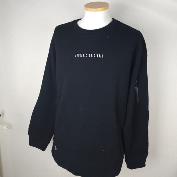 데상트 후리스 맨투맨 남자110사이즈 