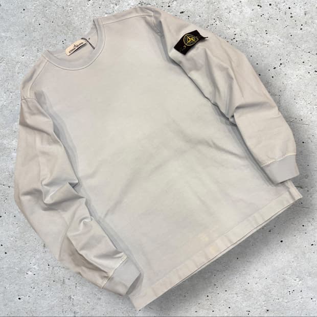 [100] 21ss 스톤아일랜드 긴팔 티셔츠 롱슬리브 스카이블루 C414