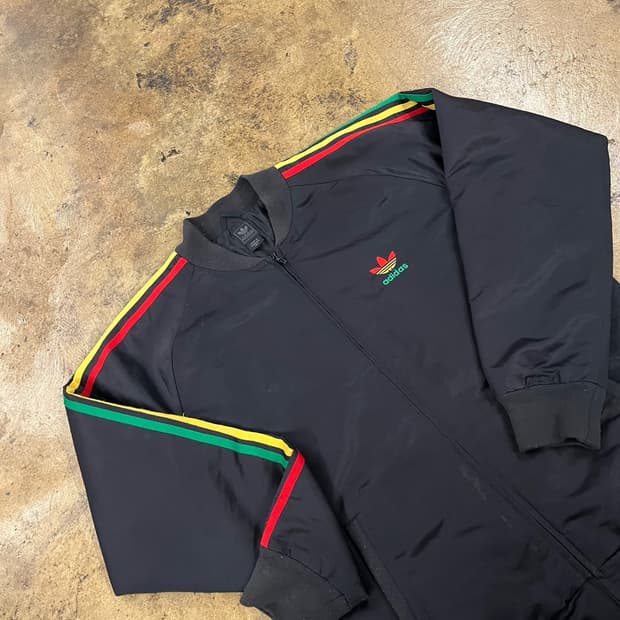 [정품/95] 아디다스 블랙 삼선 트랙 자켓 져지 b18