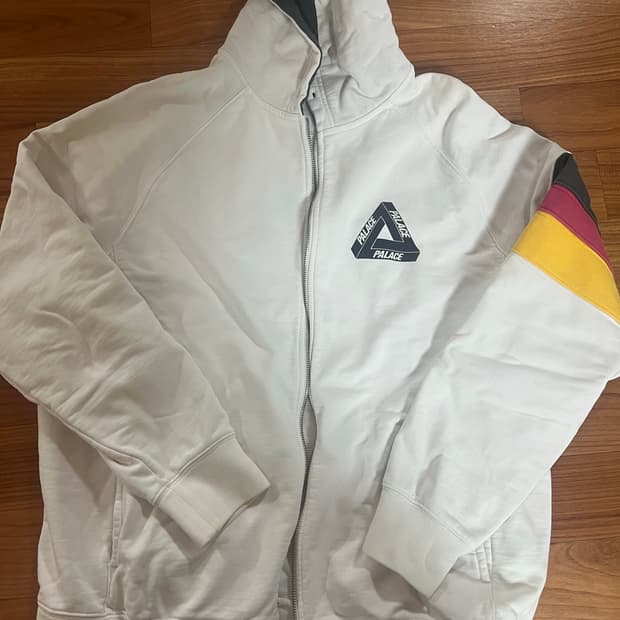 XL 팔라스 후드집업 화이트