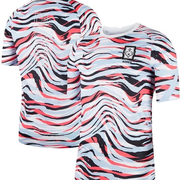 나이키 국가대표 프리매치 탑 2021