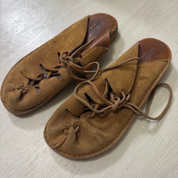 yuketen / suede slide / 8