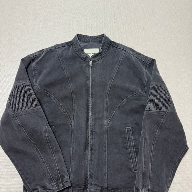[L]인사일런스 스모킹 페이드 데님 자켓