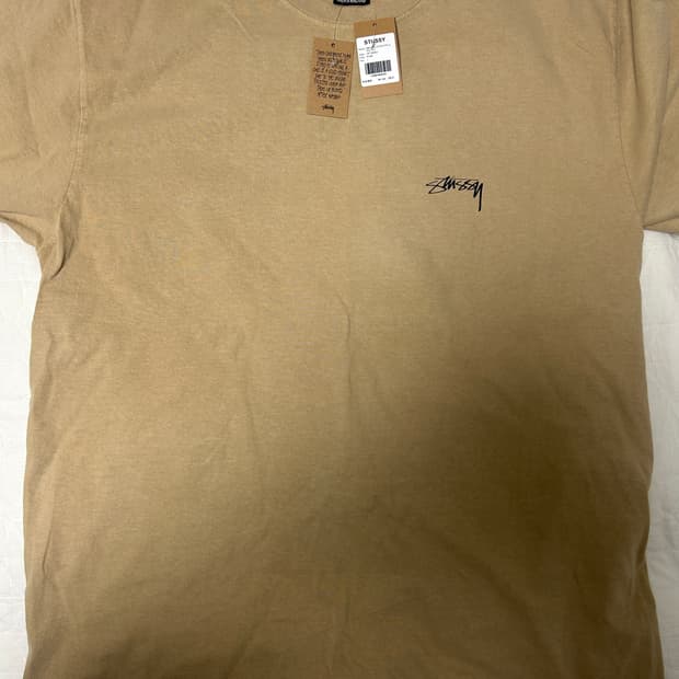 스투시 SMOOTH STOCK TEE PIGMENT DYED 티셔츠
