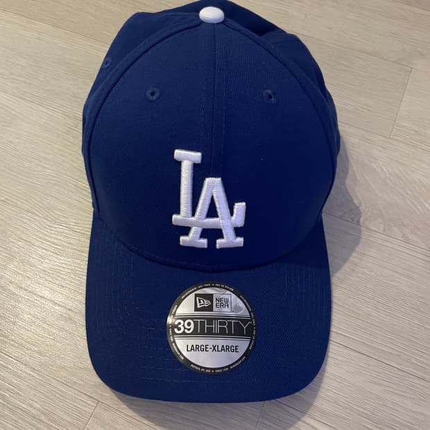 MLB 팀 클래식 LA다저스 게임 볼캡 다크 로얄