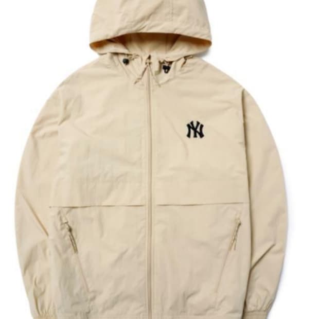 MLB 베이직 후디드 바람막이 3AWJ01014