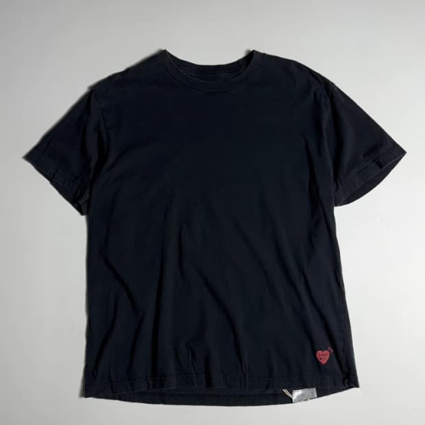휴먼메이드 하트 로고 베이직 반팔 티셔츠 R2919
