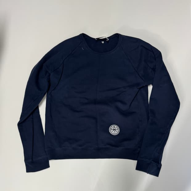 여성 일본 메종키츠네 네이비 맨투멘 M