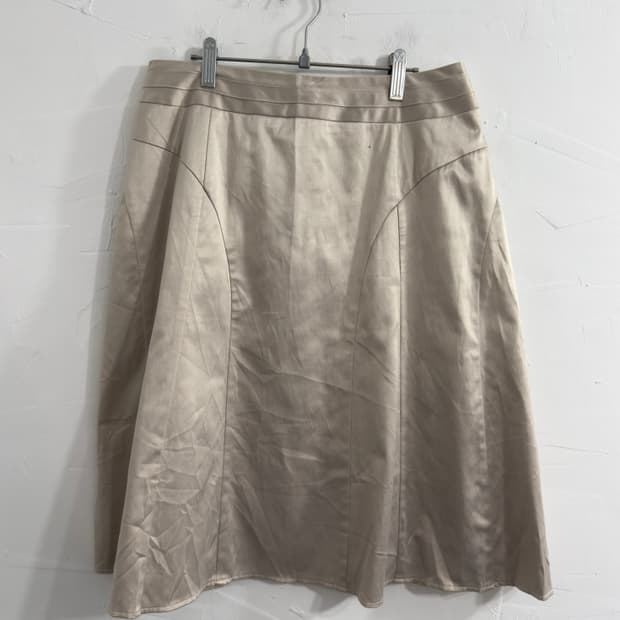 mixy glossy midi skirt