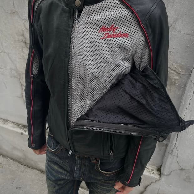 HarleyDavidson roseheart leather jacket