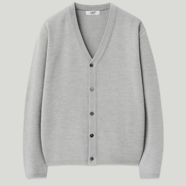 엘무드 화란 세미오버 가디건 클라우드