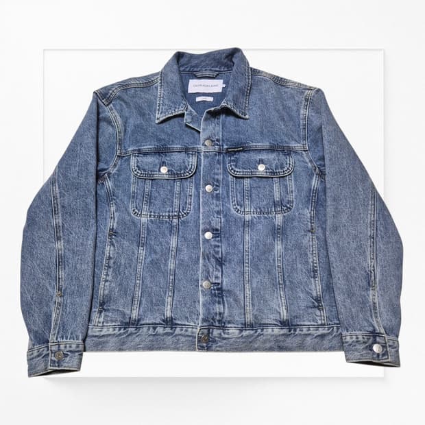 [빈티지맛집🔥] 캘빈클라인 투포켓 데님 자켓