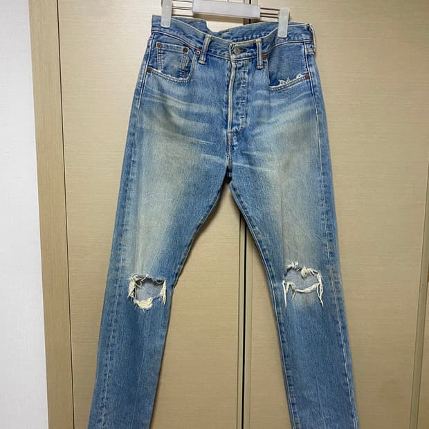 리바이스 데님팬츠 테이퍼드핏 501CT 30X32