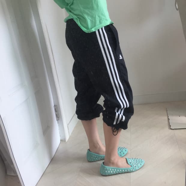 아디다스 카프리 숏츠 팬츠 adidas capri pants