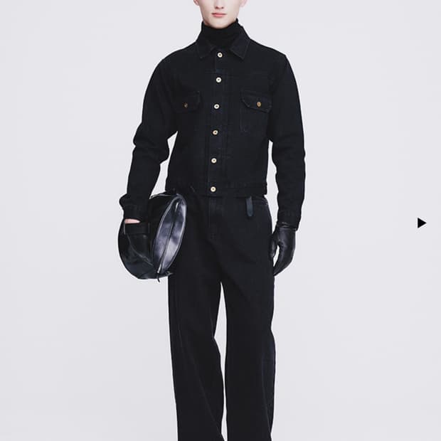 토니웩 크롭 데님자켓 Type II Cropped Denim Jacket