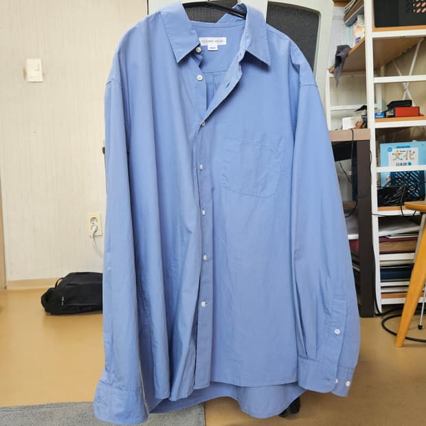 토마스모어 블루 셔츠