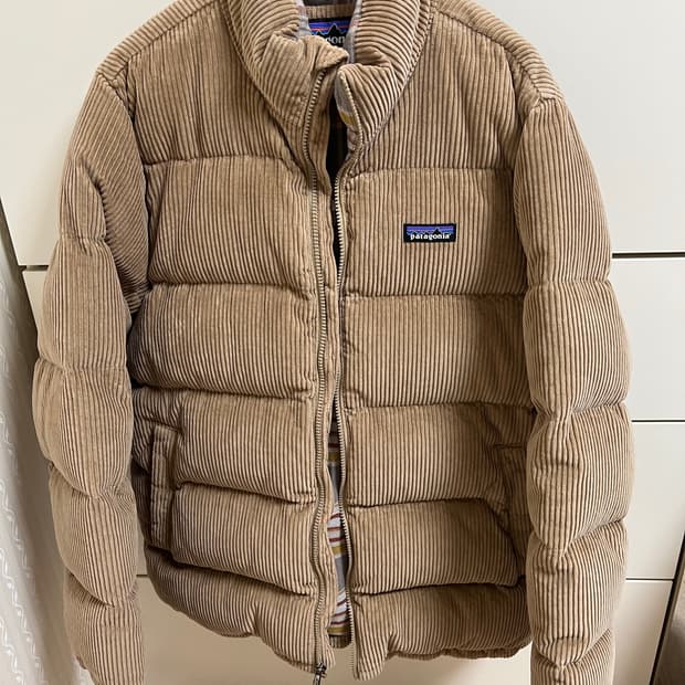 파타고니아 여성 코듀로이 패딩 L사이즈