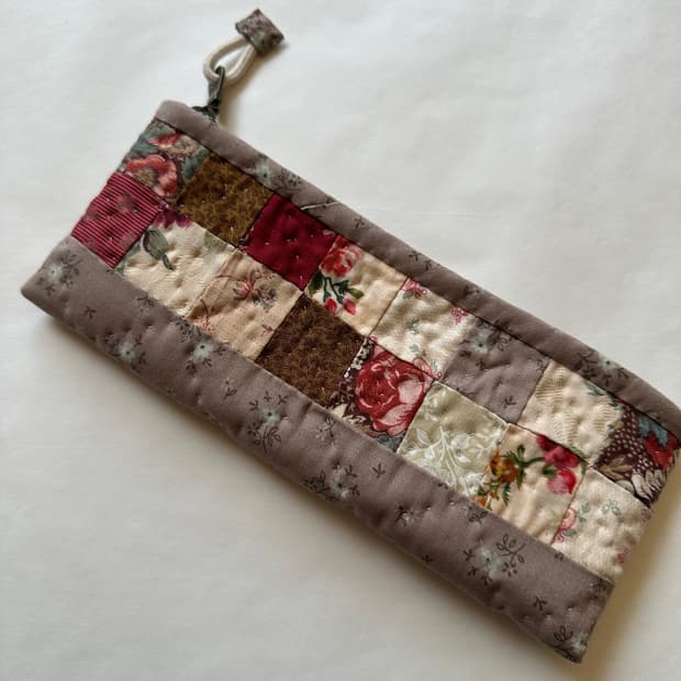 퀼트 필통 / 펜슬 파우치 / 핸드메이드 