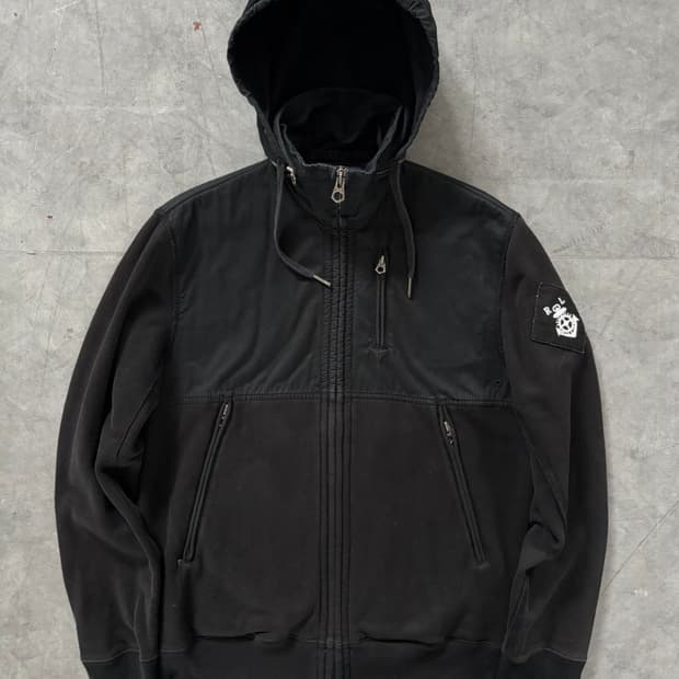 Polo 폴로 랄프로렌 RL 블랙 후드 자켓