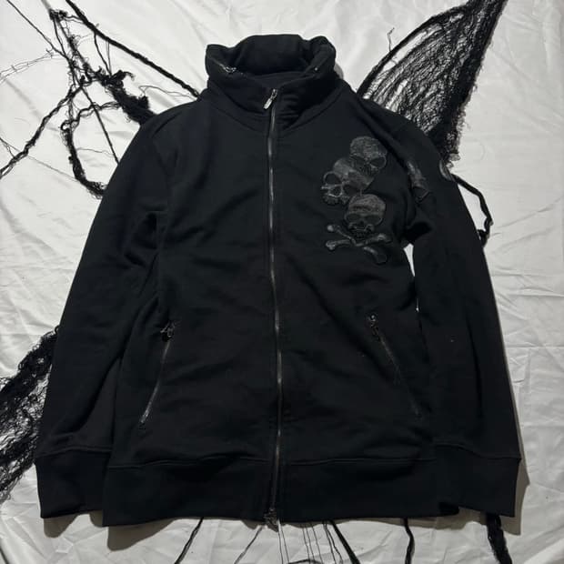"Andre Malraur Homme" Skull Patchwork Zi