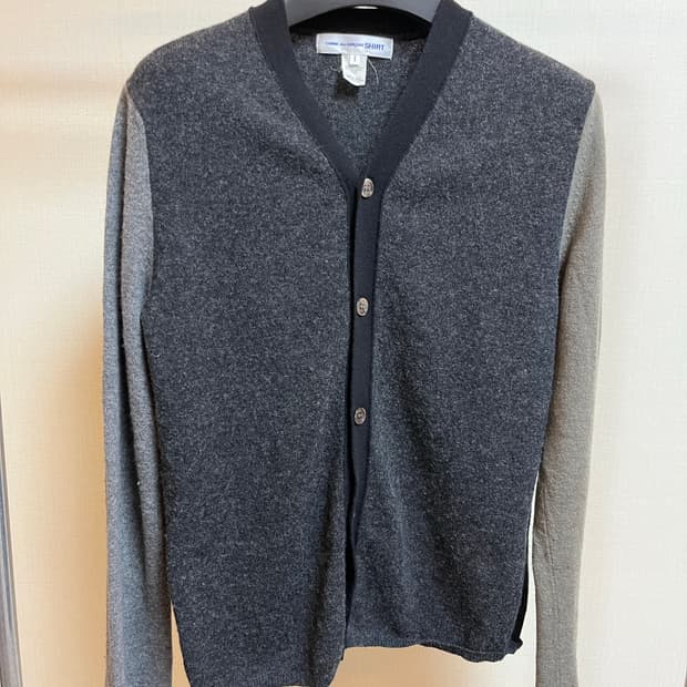 Comme des Garcons shirt wool cardigan