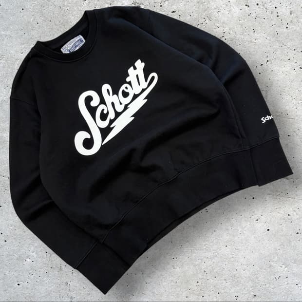 [M] 쇼트 블랙 로고 맨투맨 티셔츠 B491