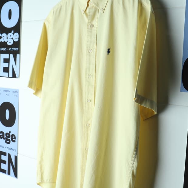 (L-3XL) 폴로 랄프로렌 반팔셔츠 남방 90S 년대-H34046