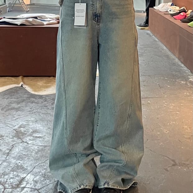 빈티지 부츠컷 중청 데님 H217