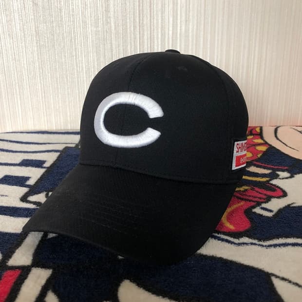 (2)KBO 다이나핏 SSG랜더스 22시즌 선수실착 인천모자/캡 58cm