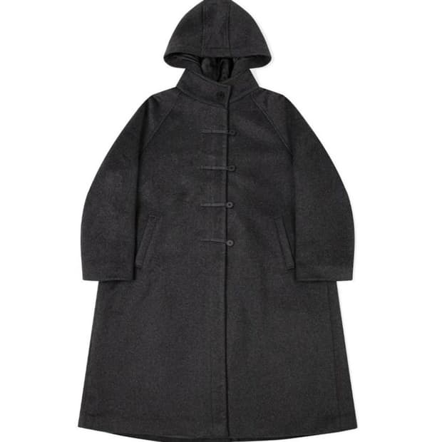 미세키서울 Hoodie long duffle coat