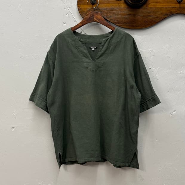 Freak's Store Cotton-Linen Skipper Shirt