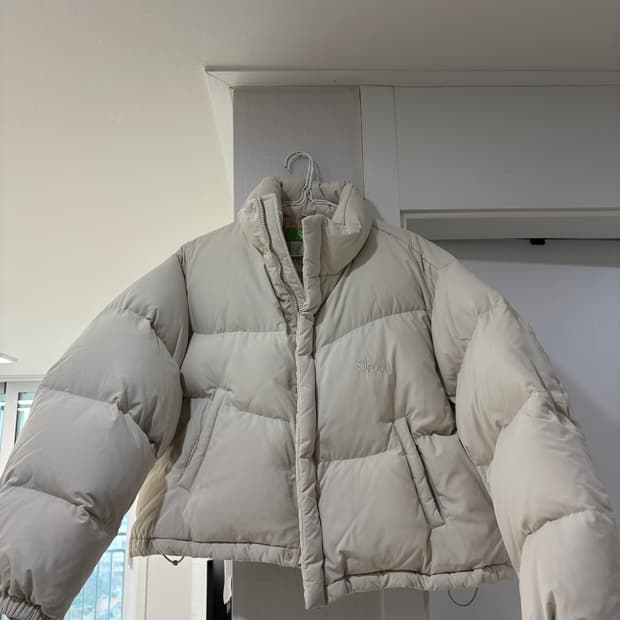 [sinoon] 아이보리 숏패딩