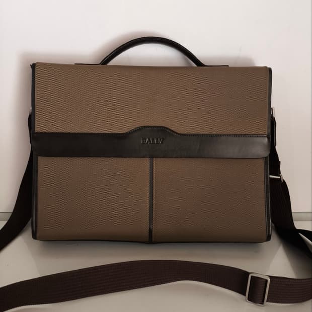 발리 캔버스 브리프케이스