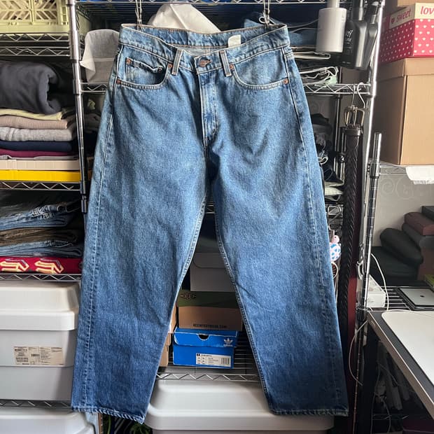 90s usa 리바이스 565 와이드 레그