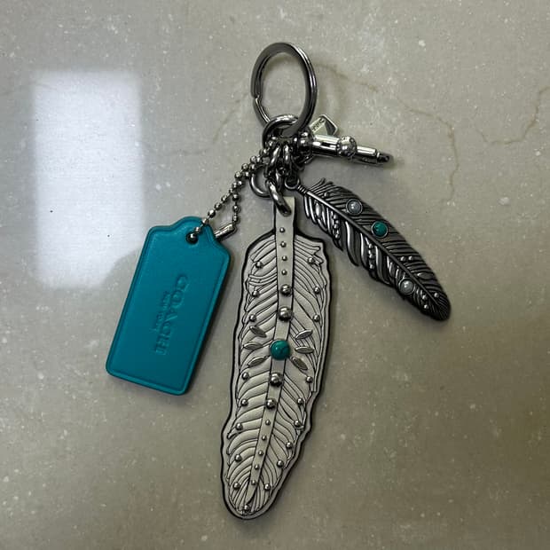 코치 웨스턴무드 키링