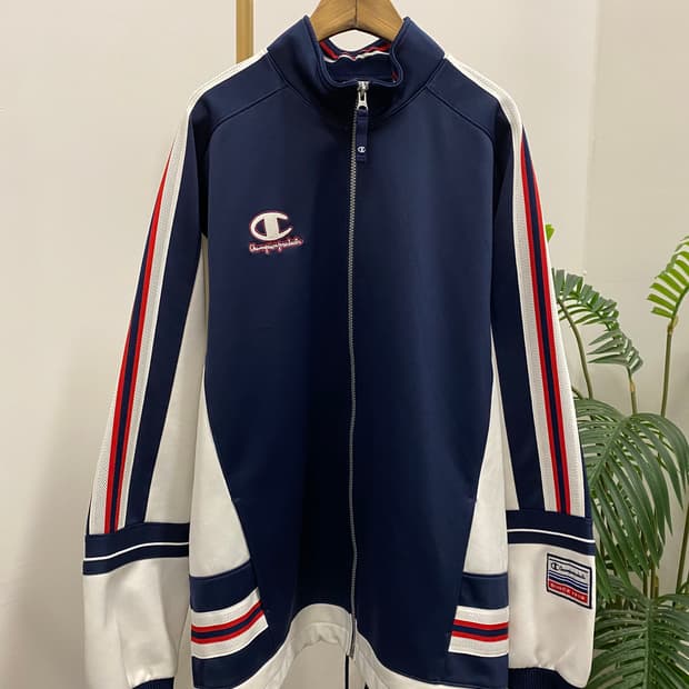 챔피온 올드스쿨 집업 저지