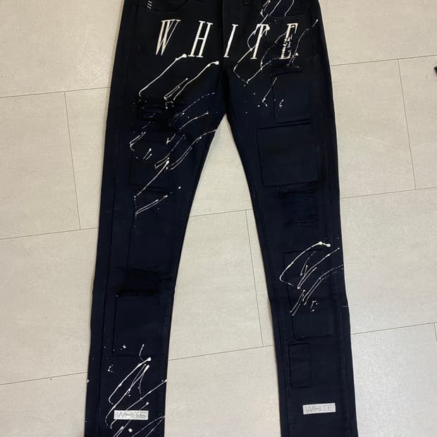 15s/s offwhite 페인팅 디스진