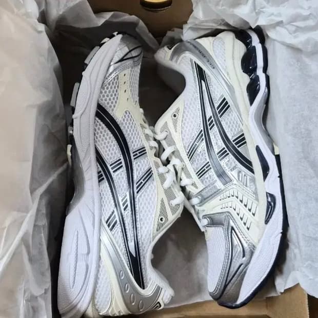 아식스 젤카야노 화이트 미드나잇(275)