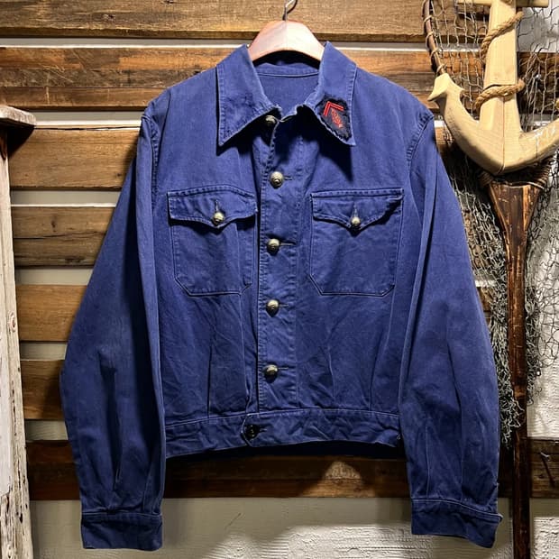 [L]90's 네이티브 디테일 트러커 타입 프렌치 워크자켓