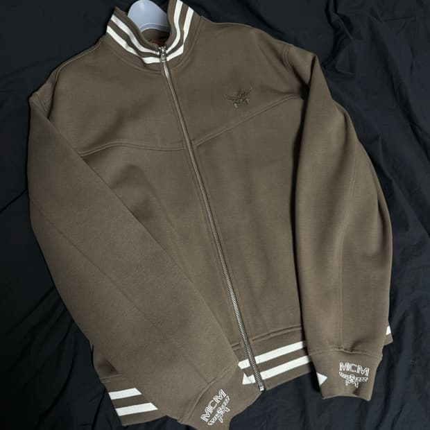 [L] MCM 트랙 집업 자켓 브라운
