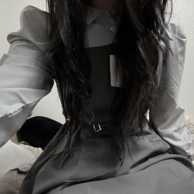 일본 빈티지 프레피 원피스