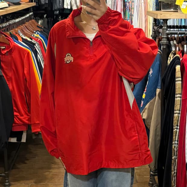 [HI] 나이키 반집업 웜업 레드