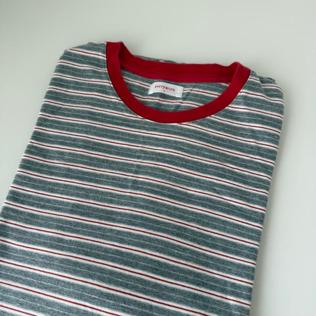 [2] 에브리원 everyworn 스트라이프 티셔츠