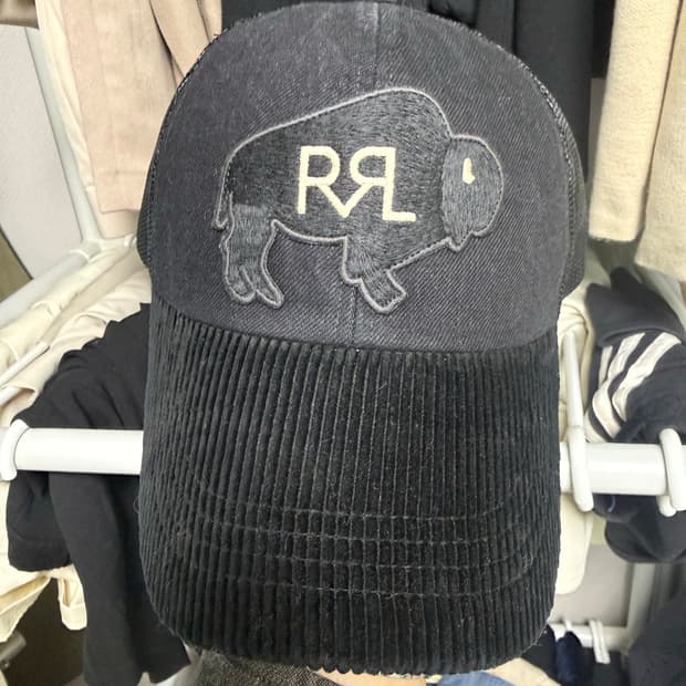 더블알엘 황소 코듀로이 메쉬 볼캡 이번시즌 