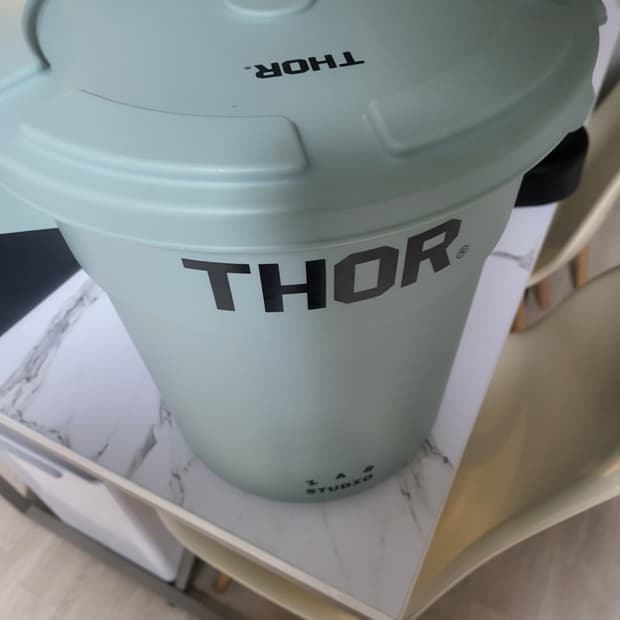 아이앱 토르 원형 컨테이너 박스 민트 12리터 캠핑박스